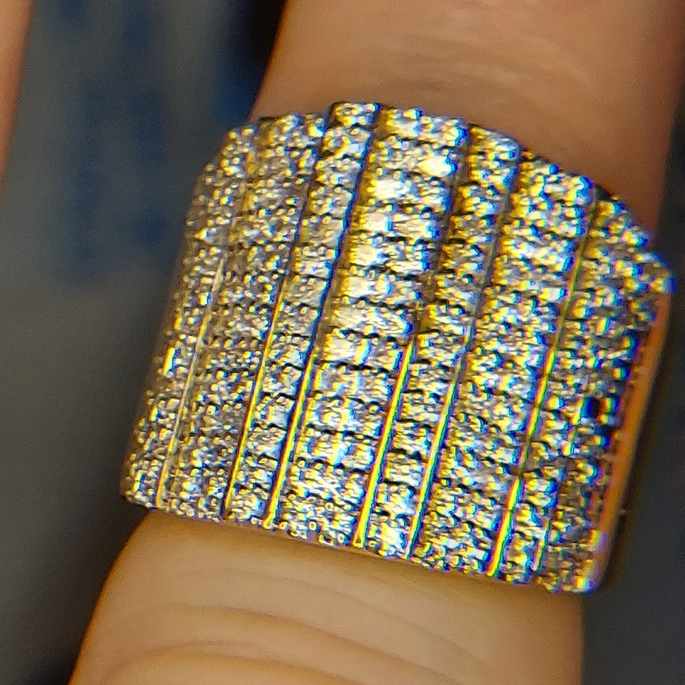White Topaz ring